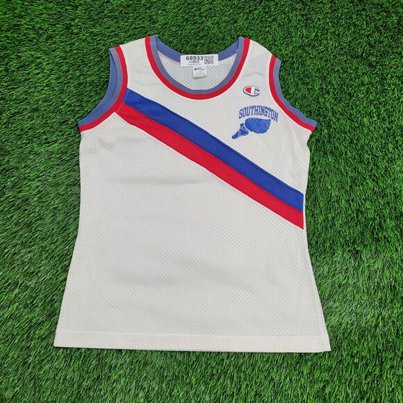 Vintage 70s Champion Tank-Top Womens Small 16x23 Southington - Picture 1 of 13